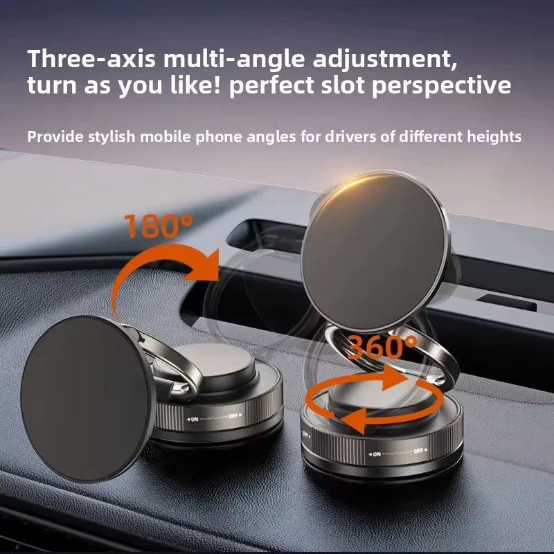 360° Magnetic Car Phone Mount (Hands-Free Driving)