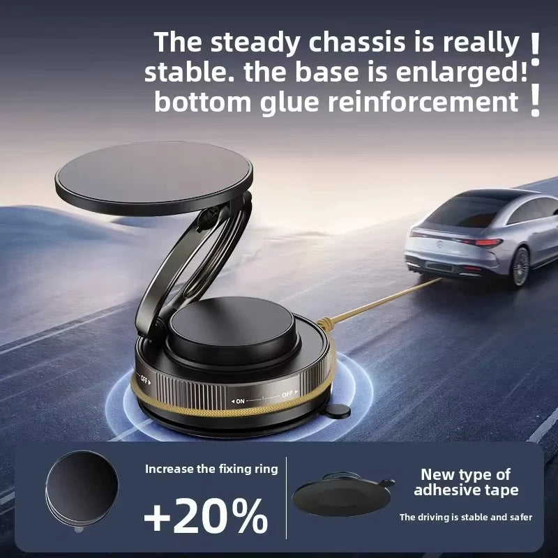 360° Magnetic Car Phone Mount (Hands-Free Driving)
